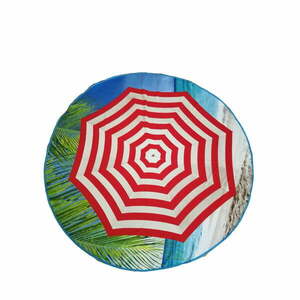 Bawełniany ręcznik plażowy ø 150 cm – JAHU collections obraz