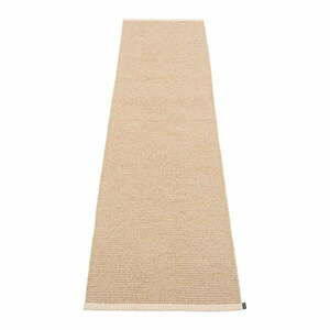 Beżowy chodnik odpowiedni na zewnątrz 60x250 cm Mono Light Nougat – Pappelina obraz