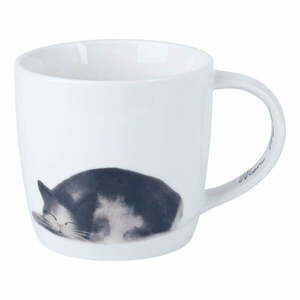 Biały porcelanowy kubek 400 ml Afternoon Snooze – Maxwell & Williams obraz