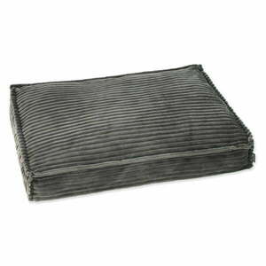 Ciemnoszary materac dla psów 100x70 cm Dog Fantasy Stripe – Plaček Pet Products obraz