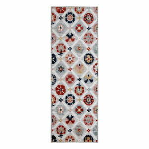 Szary chodnik odpowiedni na zewnątrz 230x80 cm Flora – Flair Rugs obraz