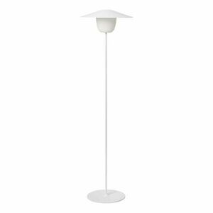 Biała wysoka lampa led Blomus Ani Lamp obraz