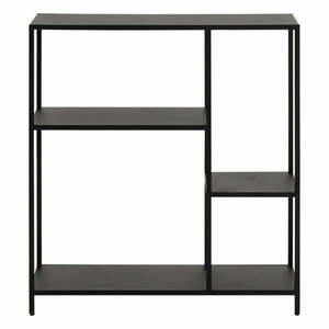 Czarny metalowy regał 80x86 cm Newcastle – Actona obraz