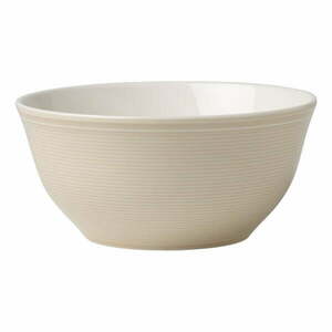Biało-beżowa porcelanowa miska Villeroy & Boch Like Color Loop, 750 ml obraz