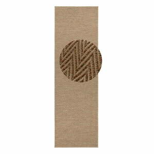 Brązowy chodnik BT Carpet Nature 500, 80x350 cm obraz