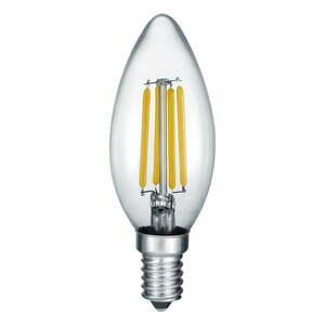 Żarówka LED z ciepłym światłem z gwintem E14, 4 W Kerze – Trio obraz