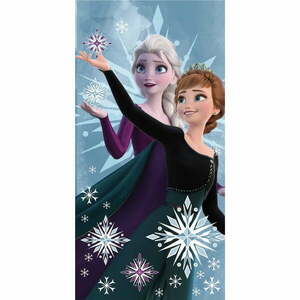 Bawełniany ręcznik dziecięcy 70x140 cm Frozen – Jerry Fabrics obraz