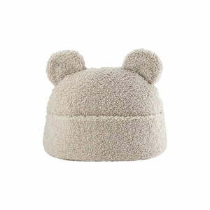 Jasnobrązowa poduszka na sofę dziecięcą z materiału bouclé Teddy Pouch – Wigiwama obraz
