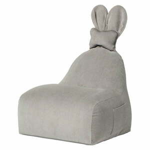 Szary dziecięcy worek do siedzenia Funny Bunny – The Brooklyn Kids obraz