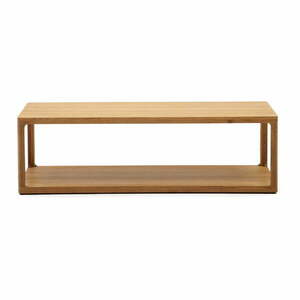 Stolik w dekorze dębu 65x140 cm Maymai – Kave Home obraz