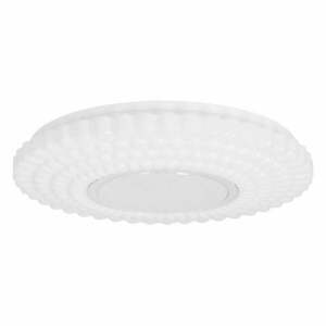 Biała lampa sufitowa LED 38x38 cm Uran – Candellux Lighting obraz