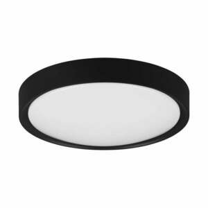 Lampa sufitowa LED w kolorze matowej czerni ø 33 cm Clarimo – Trio obraz