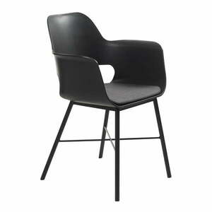 Czarne krzesło Unique Furniture Wrestler obraz