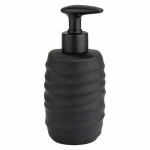 Czarny ceramiczny dozownik do mydła 400 ml Illana – Wenko obraz