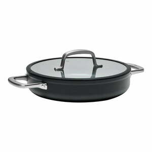Patelnia aluminiowa z pokrywką/z powłoką nieprzywierającą ø 28 cm tegame Meda 3.0 – FABINI obraz