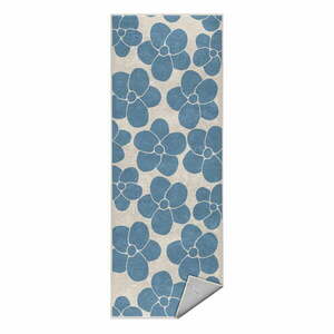 Niebieski chodnik odpowiedni do prania 80x200 cm Blue Meadow – Mila Home obraz