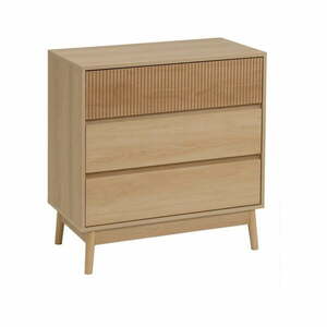 Komoda w naturalnym kolorze 80x80x40 cm Naroa – Casa Selección obraz