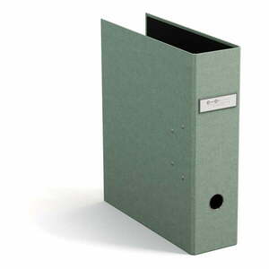 Zielony kartonowy organizer na dokumenty Archie Canvas Paper Laminate – Bigso obraz