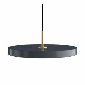 Grafitowa lampa wisząca UMAGE Asteria, Ø 43 cm obraz