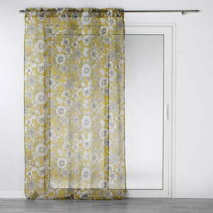 Firanka z woalu w kolorze ochry 140x280 cm Milady – douceur d'intérieur obraz