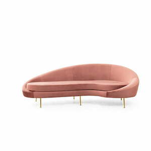 Jasnoróżowa sofa 255 cm Eses – Artie obraz