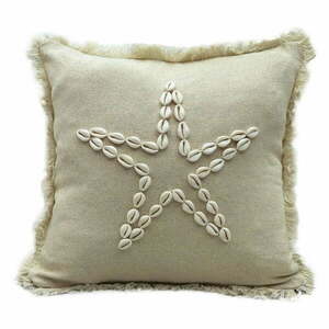 Bawełniana poszewka na poduszkę 43x43 cm Seashells – Mioli Decor obraz