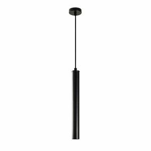 Czarna lampa wisząca z metalowym kloszem ø 4 cm Best – Opviq lights obraz