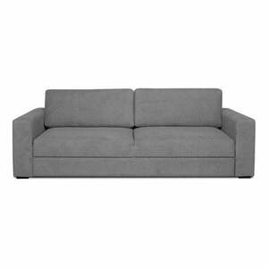 Szara sofa rozkładana 238 cm Resmo – Scandic obraz