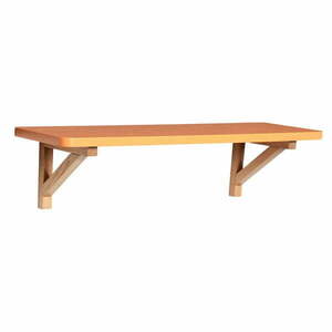 Pomarańczowa półka w dekorze dębu 60 cm Arki – Hübsch obraz