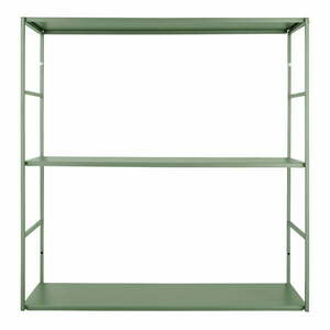 Zielona wielopoziomowa metalowa półka 60 cm Level – PT LIVING obraz
