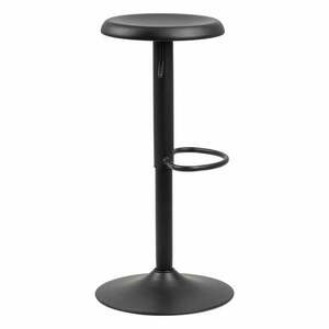 Czarny hoker 80 cm Finch – Actona obraz