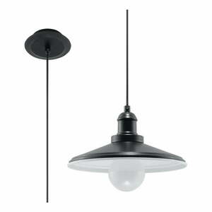 Czarna lampa wisząca Nice Lamps Isola Una obraz