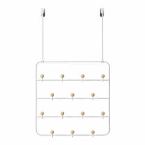 Biały metalowy wieszak na drzwi 36 cm Estique – Umbra obraz