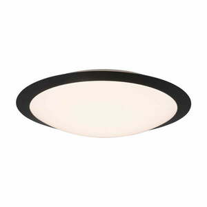 Lampa sufitowa LED w kolorze matowej czerni ø 42 cm Umberto – Trio obraz