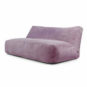 Fioletowy sztruksowy worek do siedzenia Sofa Tube 190 – SLOWDOWN obraz