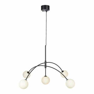 Czarna lampa wisząca Markslöjd Heaven, ø 117 cm obraz