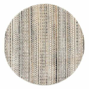 Beżowy okrągły dywan 160x160 cm Camino – Flair Rugs obraz