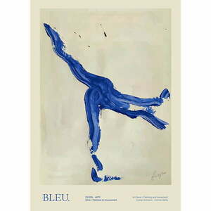 Plakat 50x70 cm Bleu – The Poster Club obraz