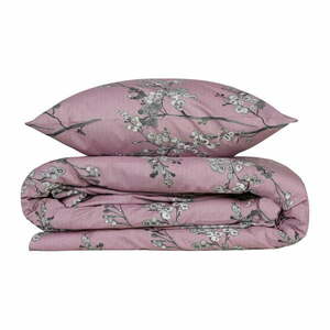 Różowa pościel dwuosobowa z bawełny renforcé 240x220 cm Chicory – Mijolnir obraz