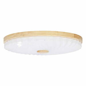 Biała lampa sufitowa LED 38x38 cm Lemo – Candellux Lighting obraz