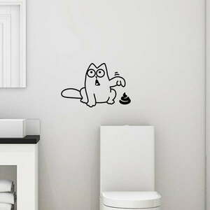 Naklejka Ambiance Funny Cat obraz