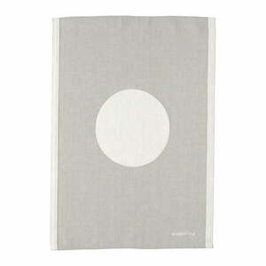 Ścierka z mieszanki lnu 46x66 cm Vera Warm Grey – Pappelina obraz