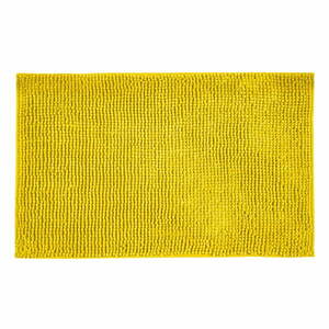 Żółty tekstylny dywanik łazienkowy 50x80 cm Chenille – Allstar obraz