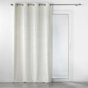 Kremowa aksamitna zasłona 140x240 cm Analia – douceur d'intérieur obraz