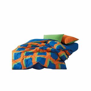 Pościel dwuosobowa z bawełny renforcé z prześcieradłem/4-częściowa 200x220 cm Venus – Mijolnir obraz