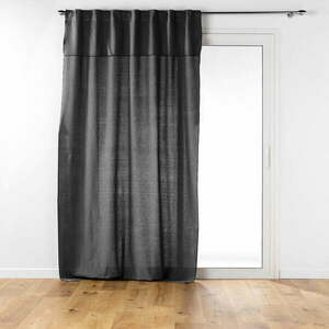 Antracytowa zasłona 140x240 cm Mistraline – douceur d'intérieur obraz