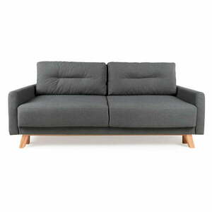 Ciemnoszara sofa rozkładana Bonami Selection Pop obraz