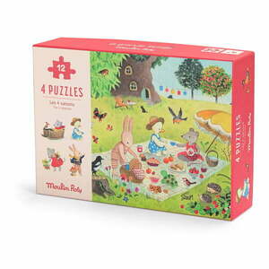 Puzzle La Grande Familie – Moulin Roty obraz