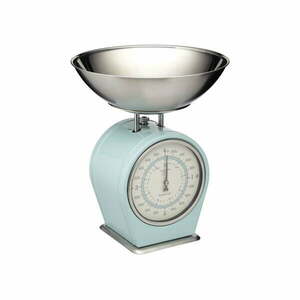 Niebieska waga kuchenna Kitchen Craft Living Nostalgia, nośność 4 kg obraz