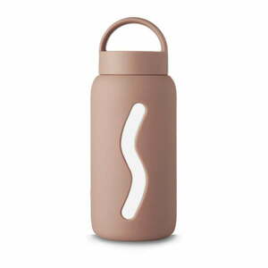 Jasnobrązowa butelka podróżna 500 ml Desert Rose – Muuki obraz